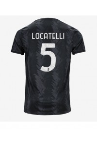 Juventus Manuel Locatelli #5 Voetbaltruitje Uit tenue 2022-23 Korte Mouw